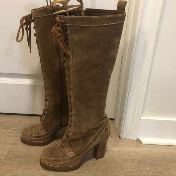 Michael Kors ladies leather boots size 8 - Picture 1 of 9